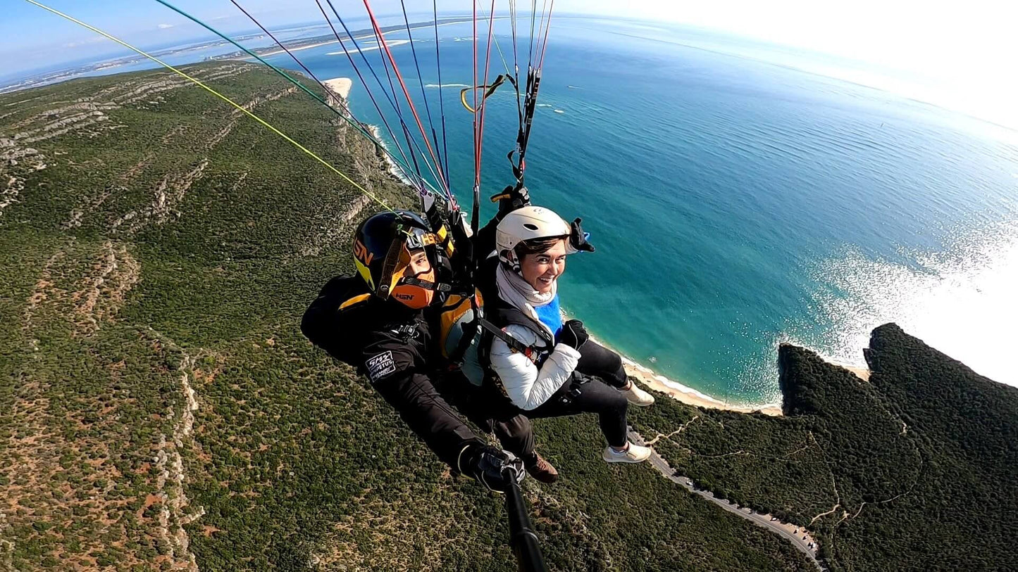 Tandem Paragliding Flight with Instructor