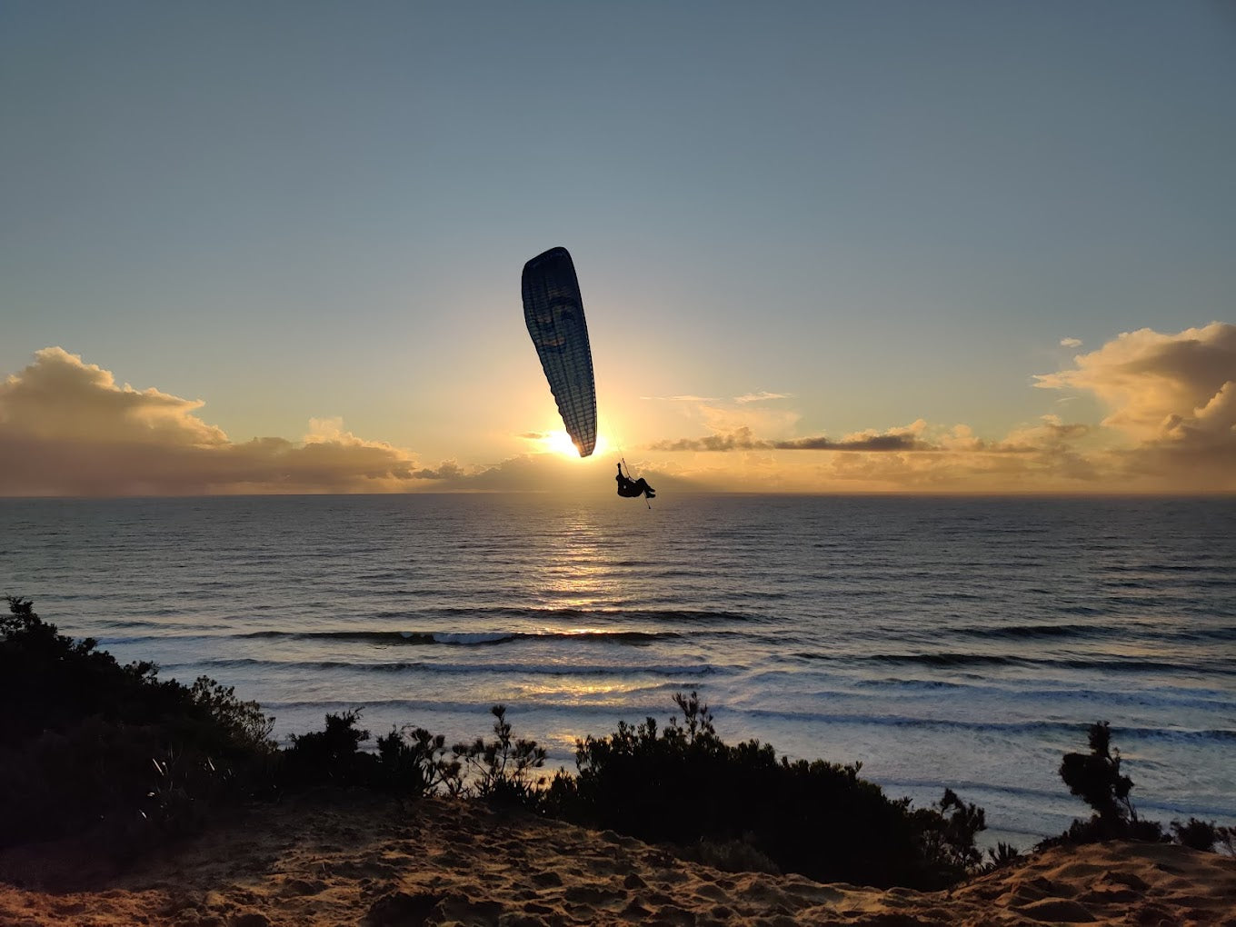 Tandem Paragliding Flight with Instructor